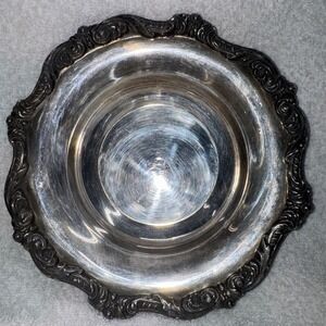 1940's Poole Silverplate EPCA Old English Dish 5004 - Heavy Vintage